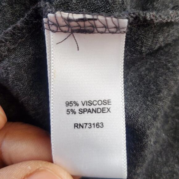 Cable & Gauge Gray Turtleneck Tent Top Size L - Picture 7 of 7